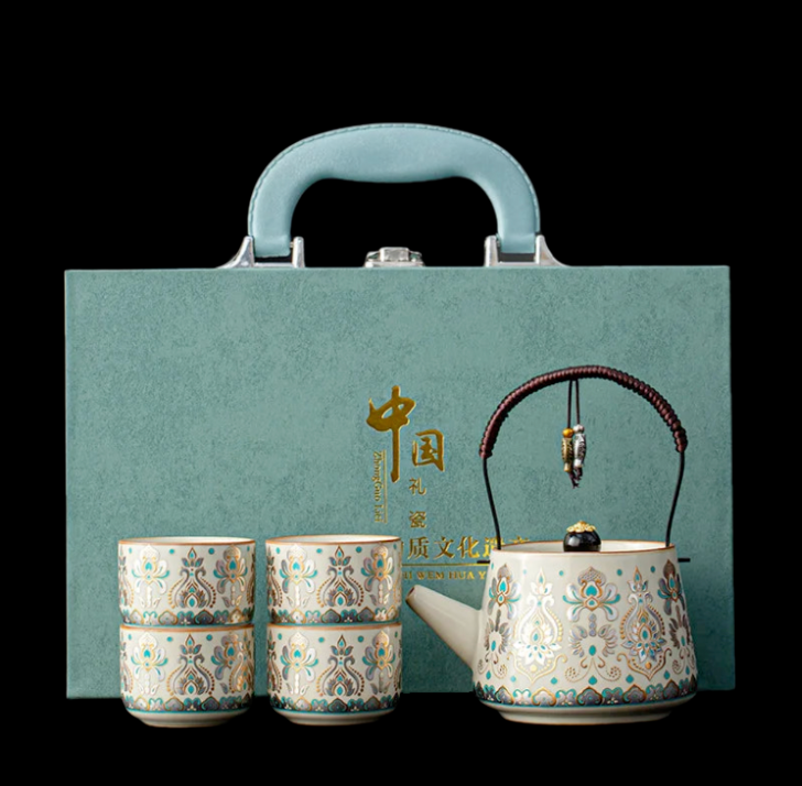 Service à Thé Traditionnel – Héritage Impérial Céramique & Porcelaine Fine